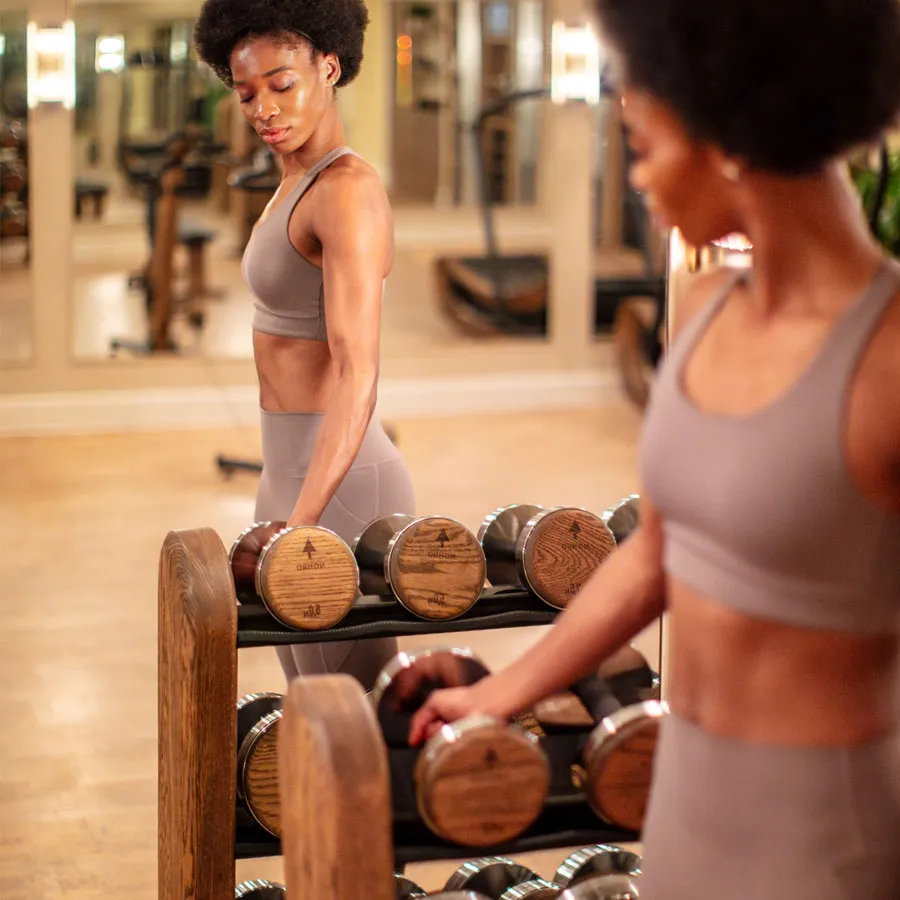 Fitnessclub ingericht met NOHRD-apparatuur.