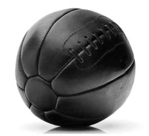 Optima Forma Vintage PRO Medicine Ball - Black