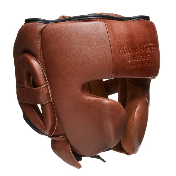 Optima Forma Vintage Retro Boxing Headgear - Brown