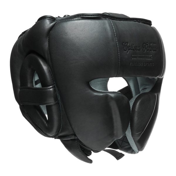 Optima Forma Vintage Retro Boxing Headgear - Black
