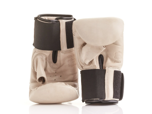 Optima Forma Vintage PRO Boxing Bag Gloves – Cream-Brown